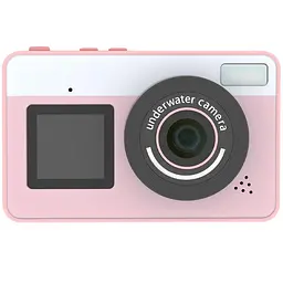 Дитяча водонепроникна цифрова камера D70 Pink Epik teh0029816