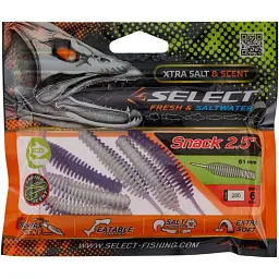 Силікон Select Snack 2.5" #280 (6 шт/уп) - мініатюра 2