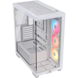 Корпус Corsair 3500X ARGB Tempered Glass без БП White (CC-9011279-WW) - мініатюра 5