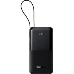 Зовнішній акумулятор Baseus Bipow 2 10000mAh 20W Black (P10077101113-00) [132867]