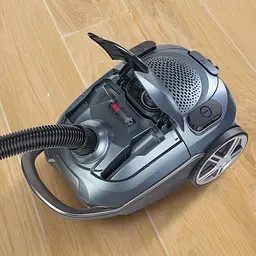 Пилосос для сухого прибирання Midea чорно-блакитний (MB08EUBU) - мініатюра 12