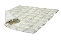 Ковдра пухова Екопух - 155*215 пух 100% стьобана