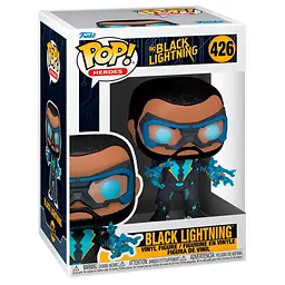 Фігурка Funko Pop Фанко Поп ДС Чорна Блискавка Чорна Блискавка DC Black Lightning Black Lightning 10 см DC BL BL 426 - мініатюра 2
