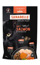 М'який корм Sanabelle Juicy з лососем для котів (800 г)
