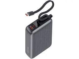 Зовнішній акумулятор (Power Bank) Sigma mobile X-power SI20A5QLX 20000mAh 45W Grey - мініатюра 2