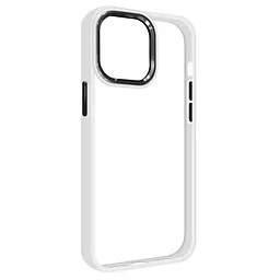 Чехол для Apple iPhone 14 Pro Max, UNIT2, белый, ударопрочный, прозрачный противоударный чехол-накладка из TPU и поликарбоната (PC), с защитными бортиками, защита всего корпуса от ударов и царапин, ArmorStandart (ARM69959)