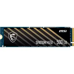 Накопичувач SSD MSI m.2 NVMe 500GB Spatium M450 PCIe 4.0 480 512 (S78-440K220-P83)