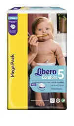 Підгузки Libero Comfort 5 (10-14 кг), 78 шт. - мініатюра 2