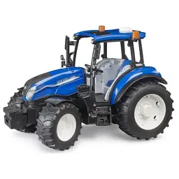 Масштабна модель автомобіля Bruder трактор New Holland T5.120 (02184)