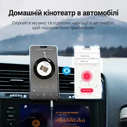 Аудіокабель для гарнітури Vention 1,5 м AUX штекери TRRS 3,5 мм на обох кінцях передавання аудіо та мікрофонного сигналу для мікрофона потрібна сумісність TRRS на обох пристроях бавовняне обплетення сірий (BAQHG) - мініатюра 8