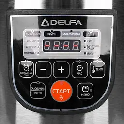 Універсальна мультиварка Delfa DMC-500 700 Вт 10 програм - мініатюра 4
