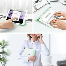 Чохол-книжка BeCover Soft Edge з кріпленням для стілусу для Lenovo Tab M10 Plus TB-125F 3rd Gen /K10 Pro TB-226 10.61" Green (708333) - мініатюра 2