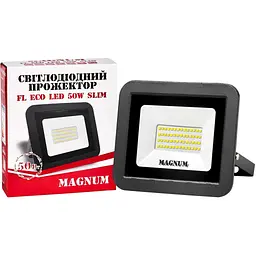 Прожектор MAGNUM FL ECO LED 50Вт slim 6500К IP65 (90011661) - мініатюра 5