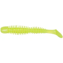 Силікон Reins Bubbling Shad 4" 416 Glow Pearl Chart (8 шт/уп)