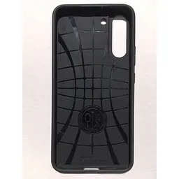 Оригінальний силіконовий протиударний чохол Spigen Core Armor Samsung Galaxy S22 Plus Black (ACS03980) - мініатюра 4