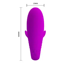 Вібратор Pretty Love Jordyn Stimulator Purple - мініатюра 4