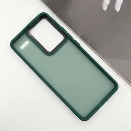 Чохол TPU+PC Lyon Frosted для Xiaomi Redmi Note 13 Pro+ Green - мініатюра 3
