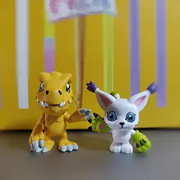 Набір фігурок Дігімон Digimon ігрові аніме фігурки 9 шт - мініатюра 7