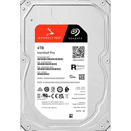 Жорсткий диск 3.5` Seagate IronWolf Pro 4TB SATA 256MB (ST4000NT001) [140989] - мініатюра 4