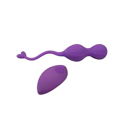 Віброяйце M-Mello Heart Waves Bullet 18.5 см (фіолетове)