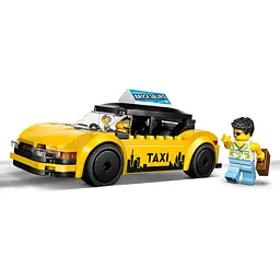 Конструктор LEGO City Жовте таксі 122 деталі (60487) - мініатюра 3