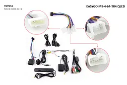 Штатна автомагнітола EasyGo M9-4-64-TR4 QLED Toyota RAV4 - мініатюра 2