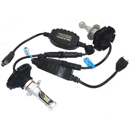 Комплект світлодіодних ламп Guarand 7S H7 ZES 5000k 6000Lm 12-24v - мініатюра 2