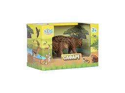 Набір тварин KIDS TEAM ANIMALS Сафарі Q9899-A22 Леопард який крадеться та його дитинча
