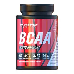 Амінокислота BCAA, 300 капсул Vansiton fit0018491 - мініатюра 1