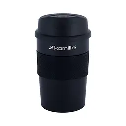 Термокухоль Kamille KM-2049 чорний 360 мл