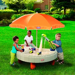 Пісочниця-стіл Little Tikes Веселе будівництво (401N10060) - мініатюра 3
