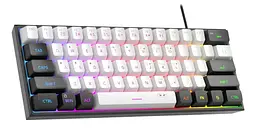Клавіатура MageGee TS91 RGB (6971969727502-UA) Black/White (G-000003786) - мініатюра 4