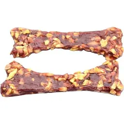 Ласощі для собак Yalute Bone Shape of Duck and Apple, качка та яблуко, 100 г - мініатюра 3