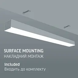LED світильник лінійний магістральний Videx BN03, 50W 1.2м 5000K чорний (28533-000) - мініатюра 13