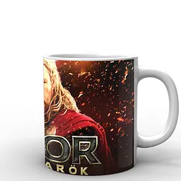 Кухоль GeekLand Тор Thor вогонь TH.02.017.722 330 мл білий - мініатюра 3