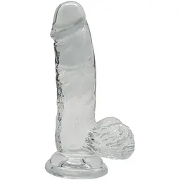 Прозорий фалоімітатор Alive Jelly Dildo Rider