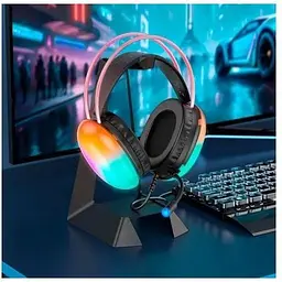 Навушники ігрові Hoco W109 Plus Rich channel gaming headphones RGB 6942007609029 - мініатюра 7