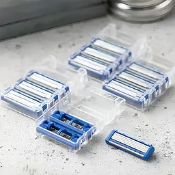 Леза запасні для бритви KAI AXIA 5 лез, 12 шт у лотку Kai razor - мініатюра 2