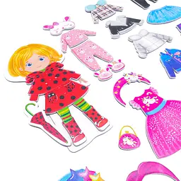 Настільна гра Магнітна одягалка "Trendy girl" Vladi Toys VT3702-23 укр - мініатюра 2