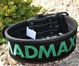 Пояс для важкої атлетики (MFB-301 Suede Single Prong) Mad Max M fit0012358 - мініатюра 2
