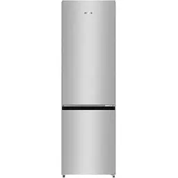 Холодильник Edler ED-328NS, Inox, двокамерний, з нижньою мор. камерою, No Frost, загальний об'єм 250L, корисний об'єм 189L/61L, електронне керування, суперзаморожування, режим `відпустка`, A+, 178x55x60см