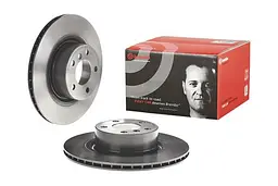Диск гальмівний задній вентильований Bmw X3, X4 10-18р Brembo (09.B569.11) - мініатюра 2