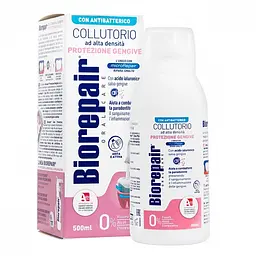 Ополіскувач Biorepair Mouthwash Gum Protection Догляд за яснами, 500 мл