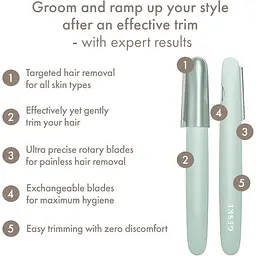 Тример для тіла GESKE Precision Trimmer 4in1 Green (HB0451) [132062] - мініатюра 8