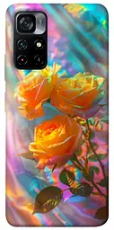 Чохол Demsky Golden rose для Xiaomi Poco M4 Pro 5G