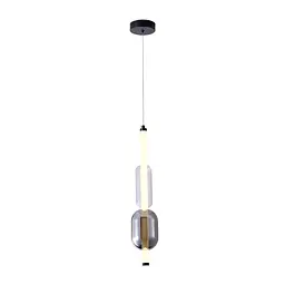 Светильник підвісний LED Levistella 788P39326 BK+SM+AM, 7W, 4000K, чорний метал + сміливий метал, вінтажний стиль для вітальні - мініатюра 2