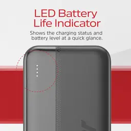 Батарея універсальна Energizer 10000mAh 15W, USB-А, 2*USB-C, Black (UE10050CC) - мініатюра 7