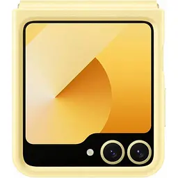 Чохол Epik Leather Case для Samsung Galaxy Flip6 Yellow AAA [113353] - мініатюра 4