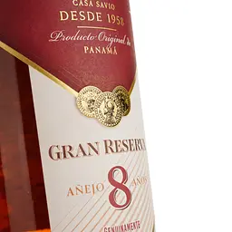Ром Malecon Gran Reserva Anejo 8 yo 40% 0.7 л - мініатюра 3