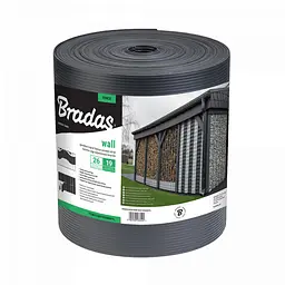 Стрічка огороджувальна Bradas SOLID 19 см х 26 м 1200 г/м2 темно-сірий TOB12001926DGYL
